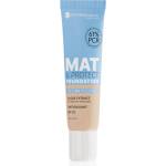 Bell HYPOallergenic Mat & Protect дълготраен матиращ фон дьо тен SPF 25 цвят 03 Almond 30 гр