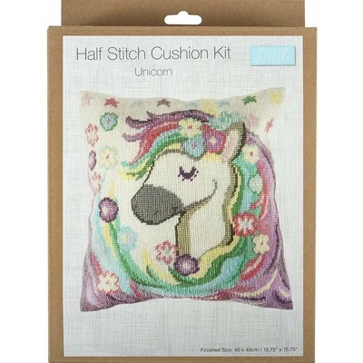 Sada na vyšívání Polštář GCS85 Jednorožec
