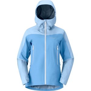 Norrøna Дамско водоустойчиво яке Norrøna Women's Falketind GORE-TEX Jacket Waterproof jacket - Allure / Cashmere Blue (102-4205-0614)