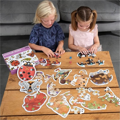 Galt Toys Galt - Пъзел игра, Събери животните 1005515