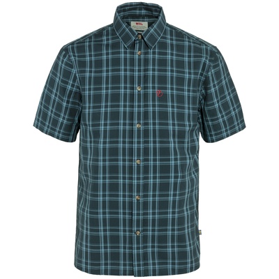 Fjällräven Övik Lite Shirt SS M Размер: M / Цвят: тъмно син