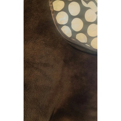 Pinkie deka Brown Dots