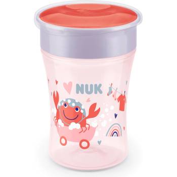 Nuk Чаша Nuk Evolution - Magic Cup, 230 ml, 8+ месеца, Розова (10255603)