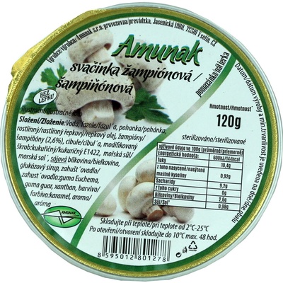 Amunak Žampionová Svačinka 120 g