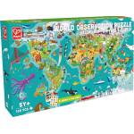 Hape Пъзел и игра 2 в 1 HaPe International - Световна обиколка (H1626)