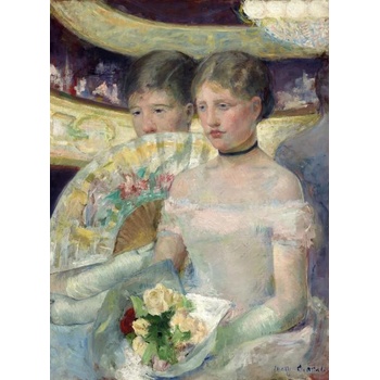 Image 1 of Grafika - Puzzle Mary Cassatt: The Loge, 1882 - 2 000 piese