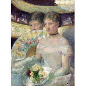 Grafika Art Puzzle - Puzzle Mary Cassatt: The Loge, 1882 - 2 000 piese