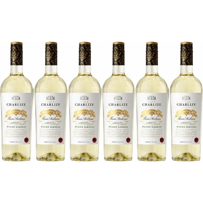 Casa Charlize Pinot Grigio 0,75l Terre Sicilia IGT 12% 6 x 0,75 l (holá láhev)