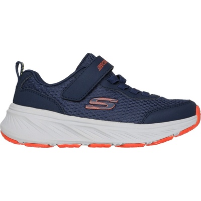 Skechers detská voľnočasová obuv EDGERIDE tmavo modrá oranžová sivá
