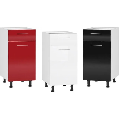 ЕВРОМАР Долен шкаф - h 40/82 - с чекмедже и врата