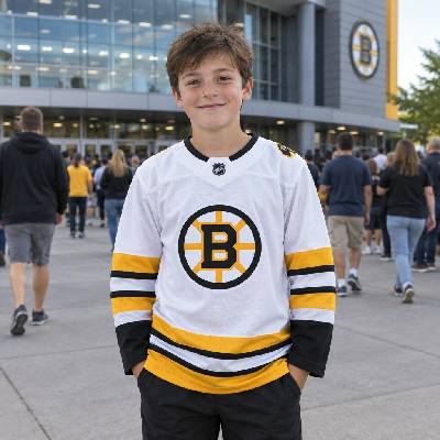 Outerstuff Boston Bruins detský dres NHL Premier Away White