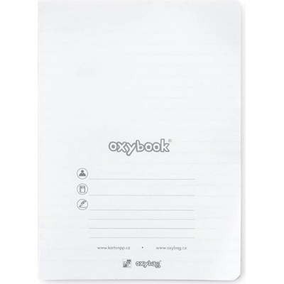 Karton P+P Náplň sešit A5 OXYbook 40l tisk 1/1 linky 8mm