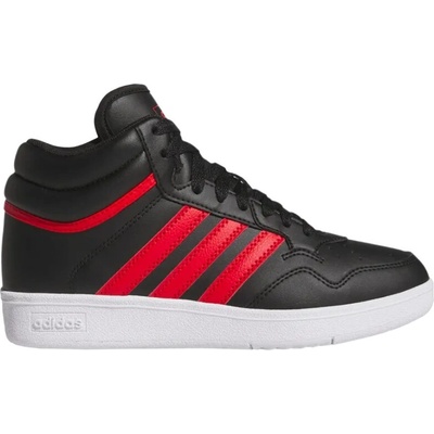 adidas chlapčenská rekreačná obuv Hoops 4.0 Mid Jr core black/better scarlet/cloud white