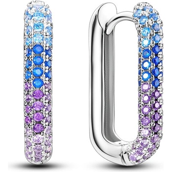 DELIS Сребърни обеци, jw582, елегантен дизайн, с родиево покритие (jw582)