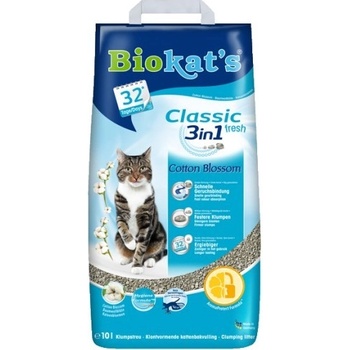Biokat’s Classic 3in1 Cotton Blossom 10 kg