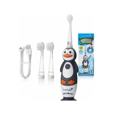 Brush-Baby BRUSH Baby_Wild Ones sonic toothbrush for children 0-10 Penguin