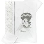 Bambino Casa Спален комплект Bambino Casa - Paris, Bianco, 4 части (3298)