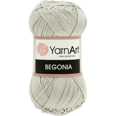 YarnArt Begonia 4920 svetlá sivá