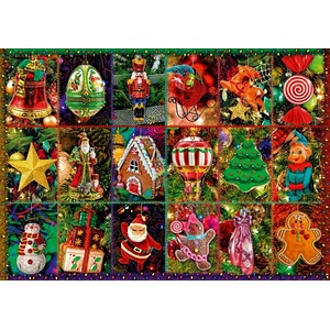 Bluebird Puzzle - Puzzle Festive Ornaments - 1 000 piese