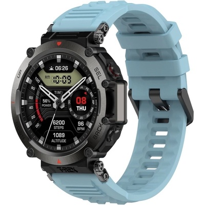VSECHNONAMOBIL SILICONE Řemínek pro Amazfit T-Rex Ultra světle modrý 61625