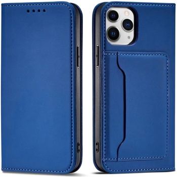 HQWear Калъф с отделение за карти Magnet Card Case за iPhone 12 Pro, син (9145576250792)