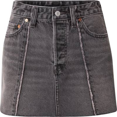 Levi's Пола 'Recrafted Skirt' сиво, размер 25
