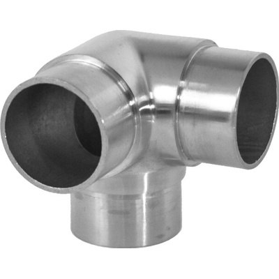 Spojka na trubku ø 42,4 mm, brúsená nerez AISI 304