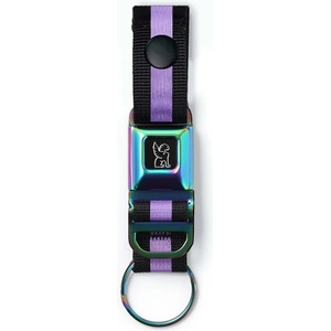 CHROME Mini buckle key ring - Purple (Rainbow Matte)