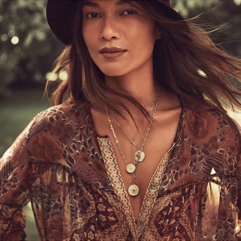 Fossil Дамско колие Fossil JF03666710 (JF03666710)