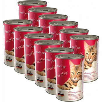 Bewi Cat Meatinis DRŮBEŽ 12 x 0,4 kg