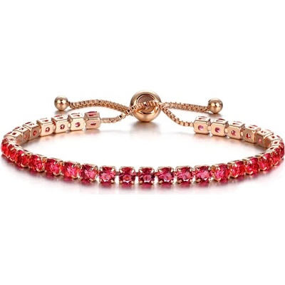 Amparo Miranda Náramok Crystals AM234 červená