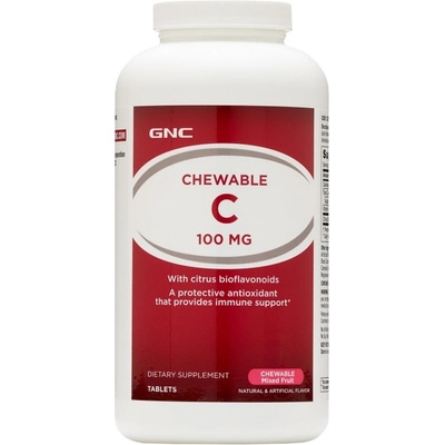 GNC Vitamin C 100 mg [90 Дъвчащи таблетки]