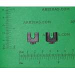 Compatible Бушинги за притискаща ролка (комплект 2 бр), Lexmark T 420, BSH-T420-LPR (BSH-T420-LPR)