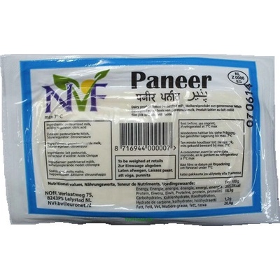 Indický sýr Paneer 400 g