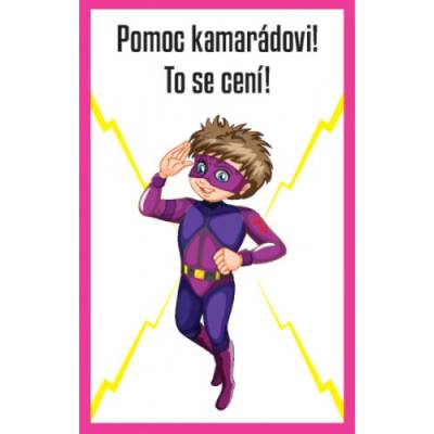 Karty Máš super pochvalu 30 ks Pomoc kamarádovi! To se cení!