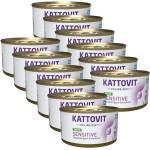 KATTOVIT Sensitive консерви от пуйка 12 x 85 г