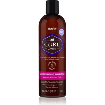 Image 1 of HASK Curl Care хидратиращ шампоан за чуплива и къдрава коса 355ml