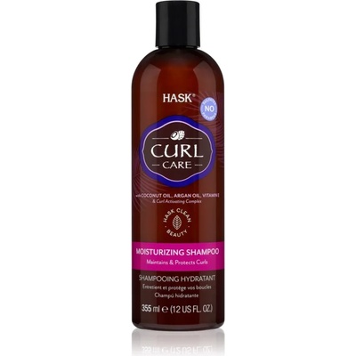 HASK Curl Care хидратиращ шампоан за чуплива и къдрава коса 355ml