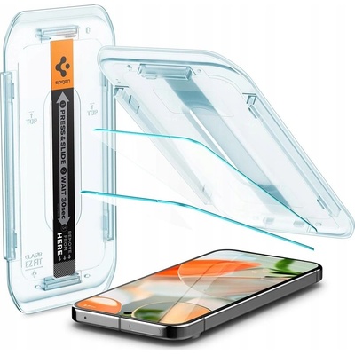Spigen Glass tR EZ Fit 2 Pack transparency Google Pixel 9 Pro/Pixel 9 AGL08442 – Zboží Živě