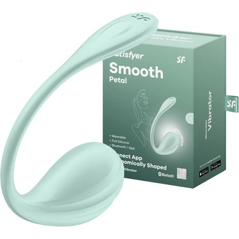 Смарт вибро яйце, контрол от дистанция - Smooth Petal Mint (SATISFY460)