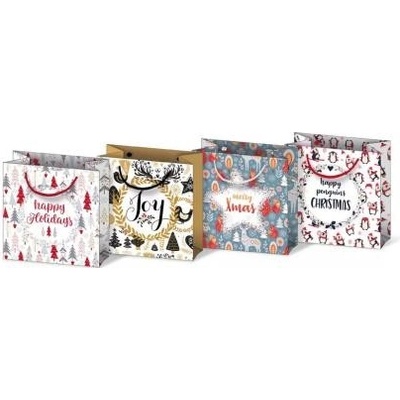 Taška MFP vánoční T mix 17x17x6cm (12ks/bal)