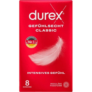 Durex Gefühlsecht Classic 8pcs
