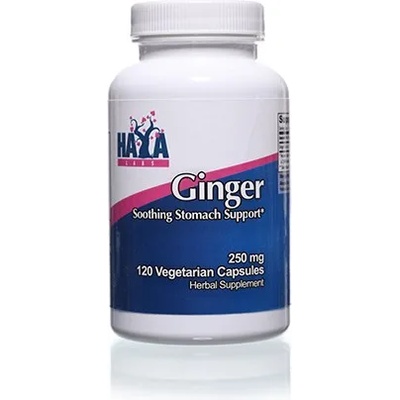 Haya Labs Витамини и минерали Haya Labs Ginger 250 мг. , 120 капс