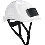 Portwest endurance pb55 / Вентилирана каска с държач за лична карта - бяла (pb55whr)