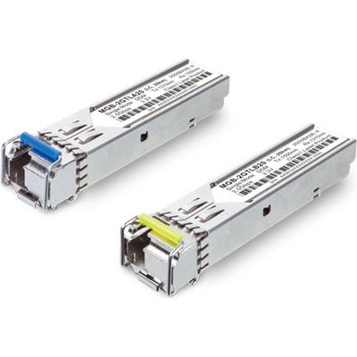 Planet - Тайван 1000BASE индустриален BiDi SFP модул по едно влакно, Tx: 1550, Rx: 1310 nm, LC, 10 км, Planet (MGB-TLB10)