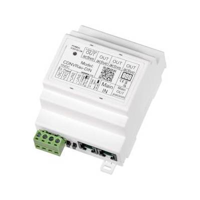 ACO ACO DIN rail active VIDEO splitter - CDNVrau-DIN