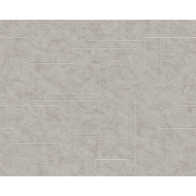 A.S.Création 4002391183 Vliesová tapeta geometrická šedá stříbrná rozměry 0,53 x 10,05 m