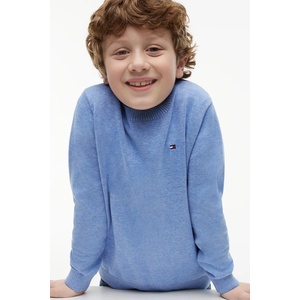 Tommy Hilfiger пуловер за деца от памук (KB0KB10307.128.176.9BY2)