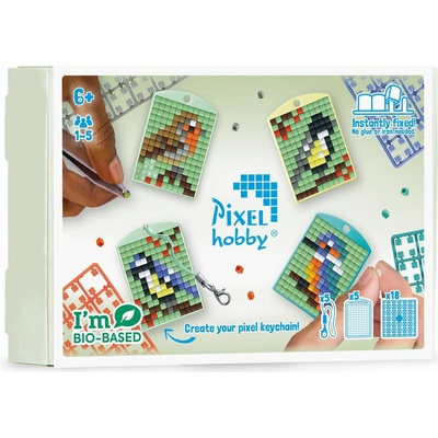 PixelHOBBY Ptáci medailon tématický box