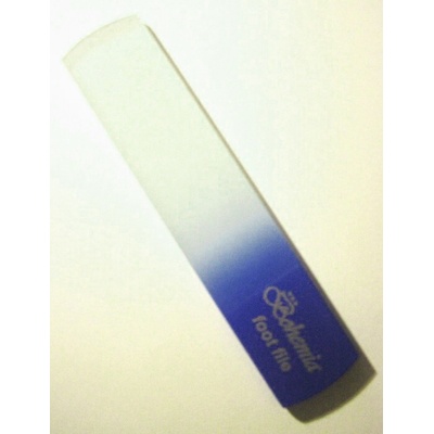 Bohemia Crystal škrabka na paty dvojí hrubost -160 mm tm. modrá